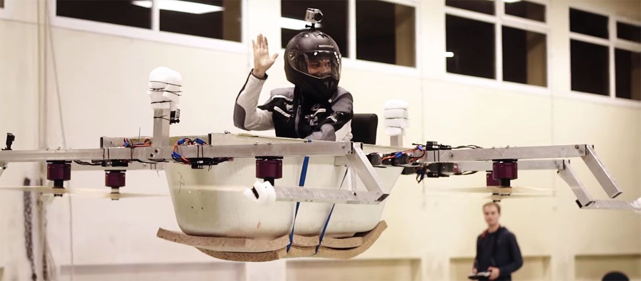 Baignoire volante ou sous-marin : ces Youtubeurs de 20 ans bricolent des machines incroyables