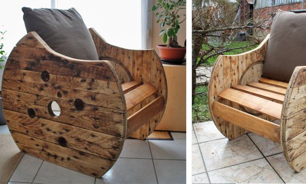 DIY : Fabriquez un fauteuil original en touret pour 20 euros seulement