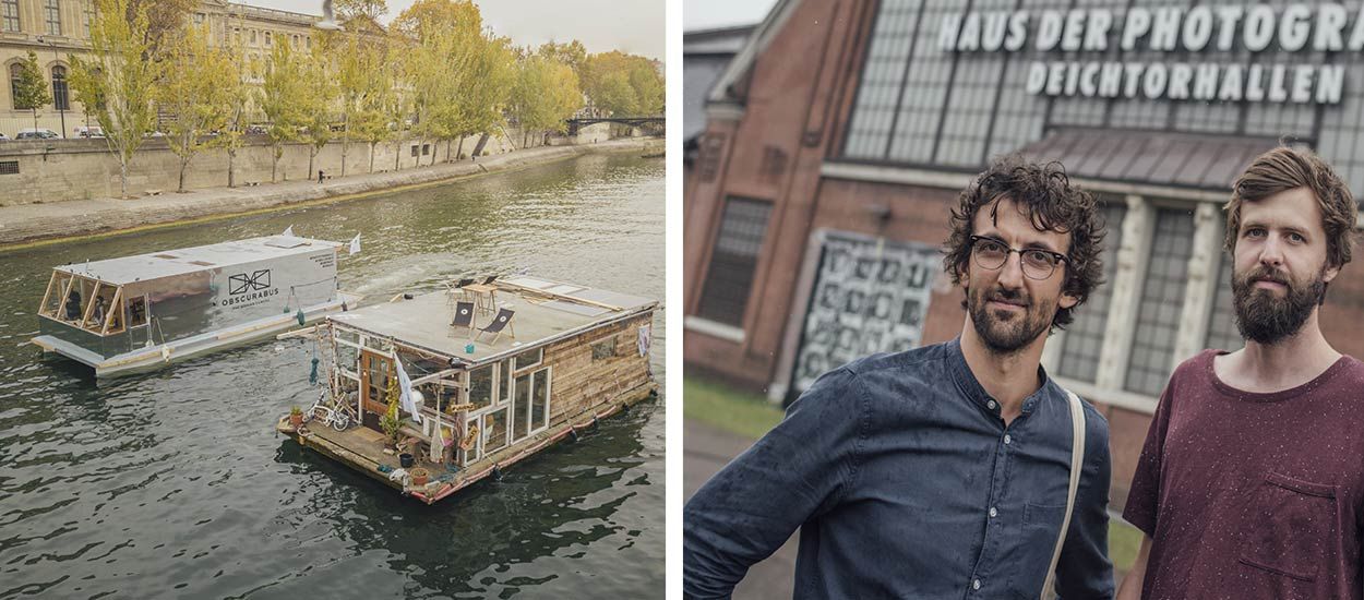 Rencontre : Ces artistes ont construit deux bateaux atypiques pour faire le tour de l'Europe