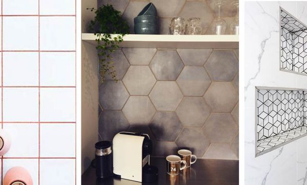 Idée déco : Optez pour des joints de couleurs pour mettre en valeur votre carrelage