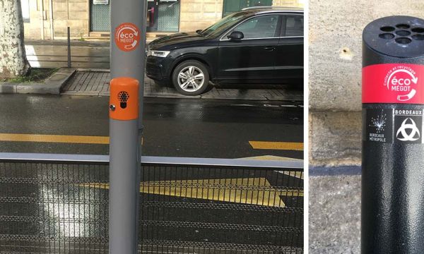 Objectif zéro mégot : Bordeaux installe des bornes-cendriers pour recycler les cigarettes