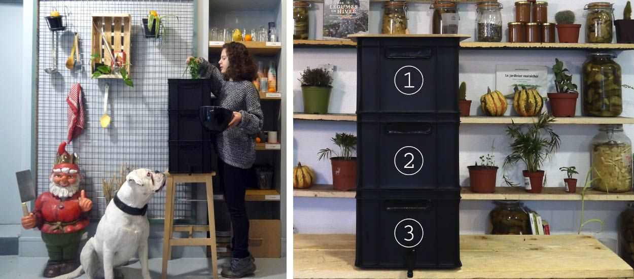 Comment fabriquer un lombricomposteur ?