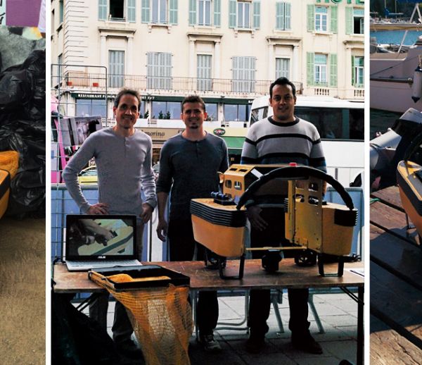 Ce petit robot se faufile entre les bateaux pour dépolluer le port de Marseille