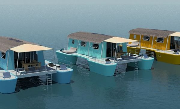 Faréa, la maison flottante zéro déchet imaginée par un Français