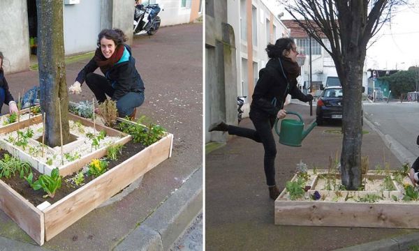 Tuto : Fabriquez un bac pour végétaliser le pied des arbres