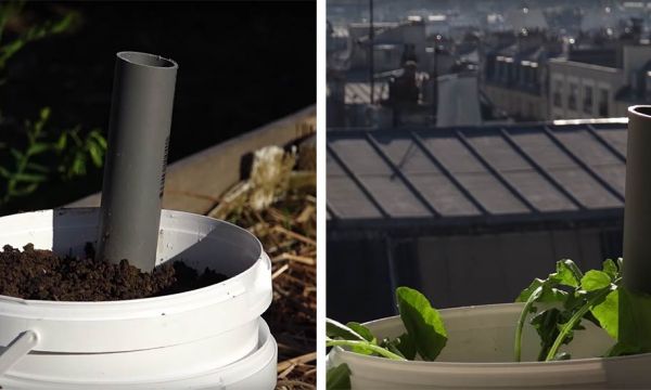 Tuto : Fabriquez une jardinière à réserve d'eau écolo à partir de seaux recyclés