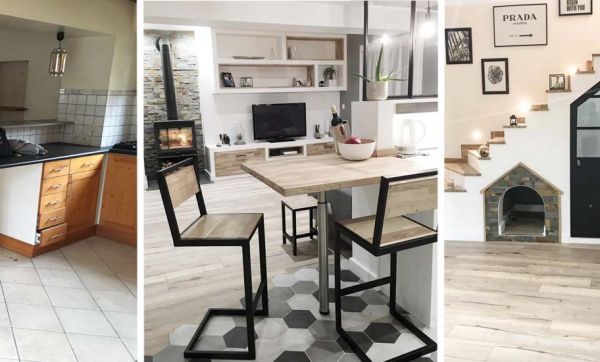 Avant / Après : Ils rénovent un corps de ferme dans le style scandinave industriel