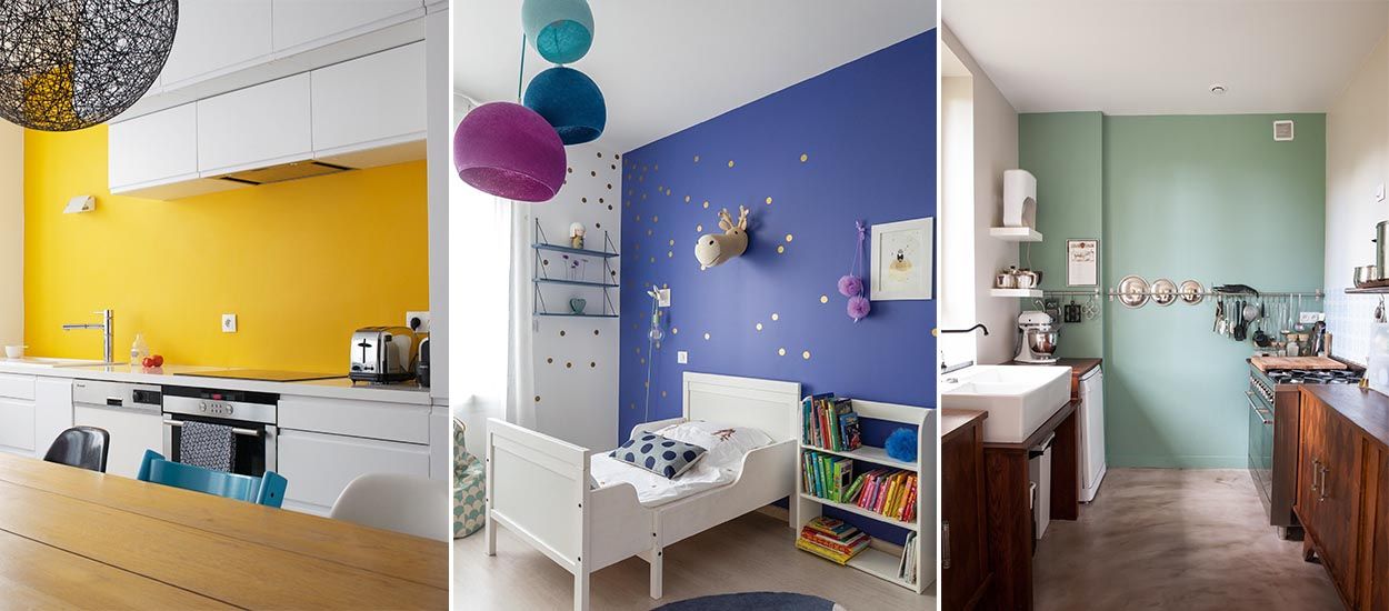 Inspiration déco : 11 murs colorés à découvrir d'urgence !