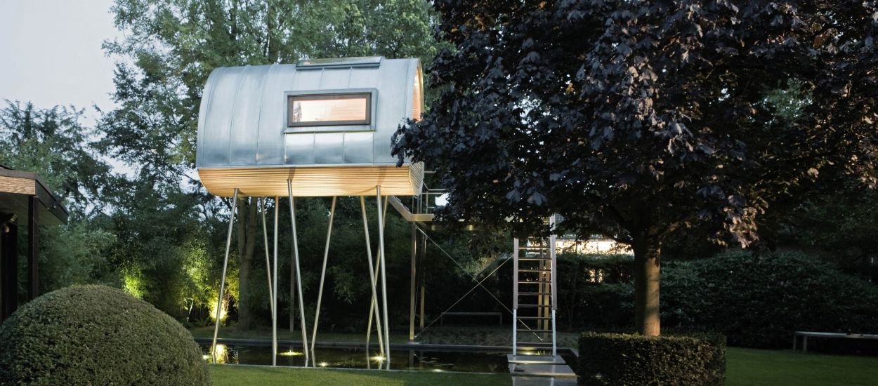 Découvrez cette cabane de jardin futuriste pour un voyage hors du temps !