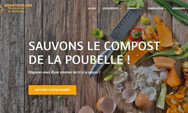 Un nouveau site pour vous aider à composter vos déchets et réduire votre poubelle