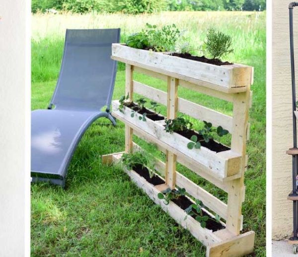 18 tutos pour fabriquer un potager vertical sur votre balcon