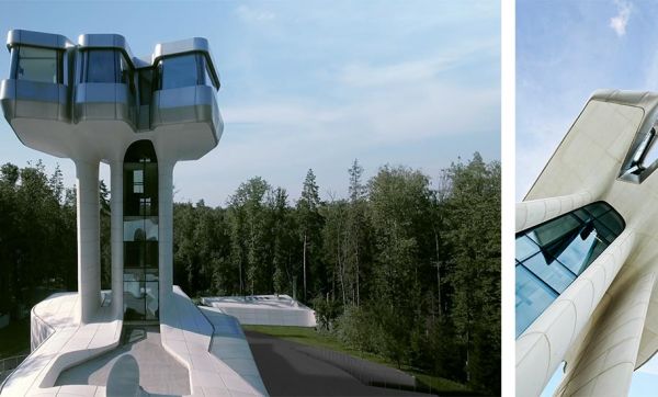 La seule maison construite par l'extravagante architecte Zaha Hadid enfin dévoilée
