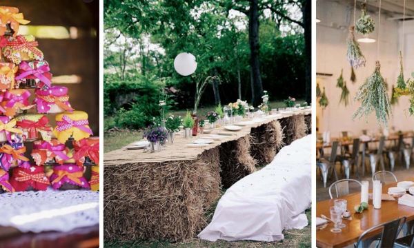 10 idées déco pour un mariage écolo et champêtre