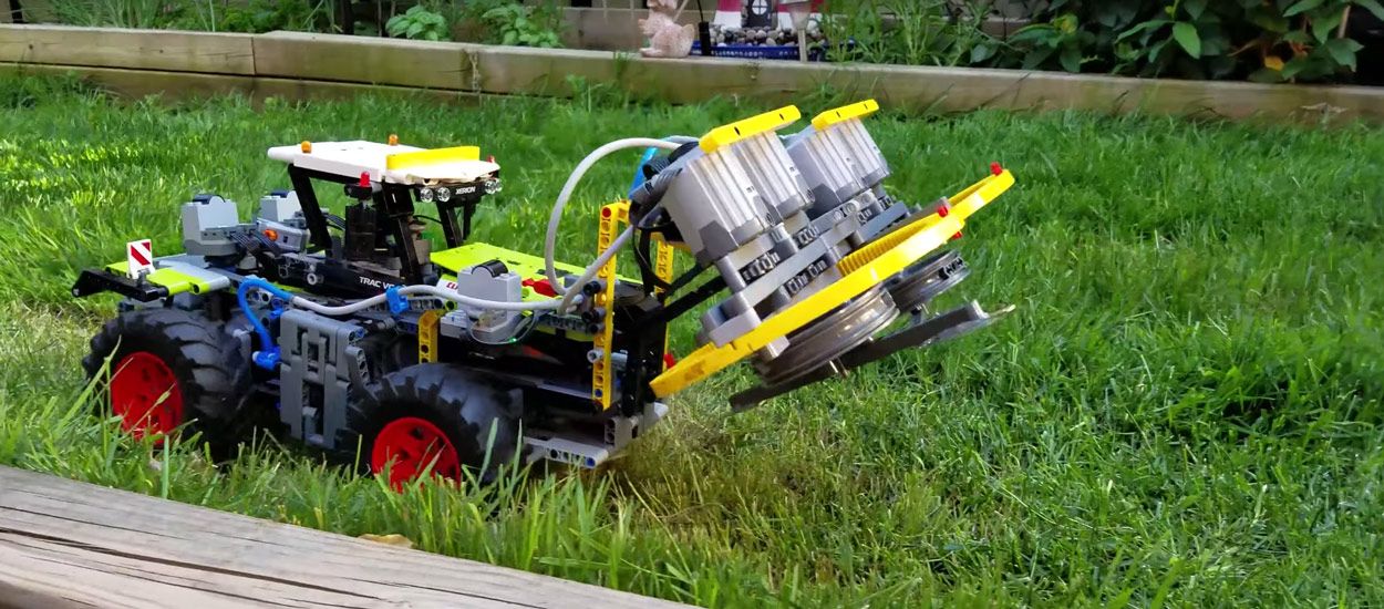 Un père et son fils transforment des Lego en d'incroyables machines !