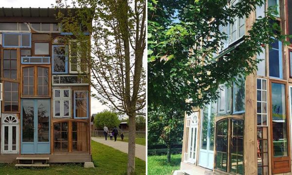 Cette drôle de maison d'un village Emmaüs sera à l'affiche du prochain film de Jean Dujardin