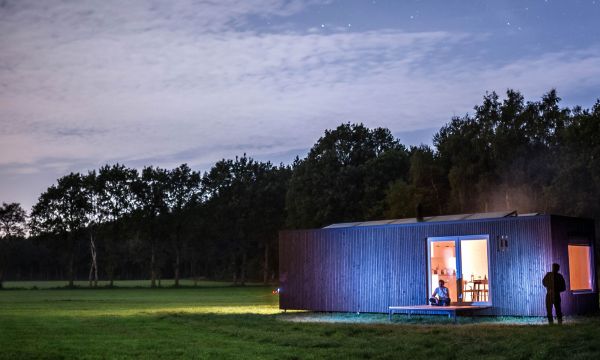 Le lieu de ces cabanes est maintenu secret pour vivre une véritable déconnexion