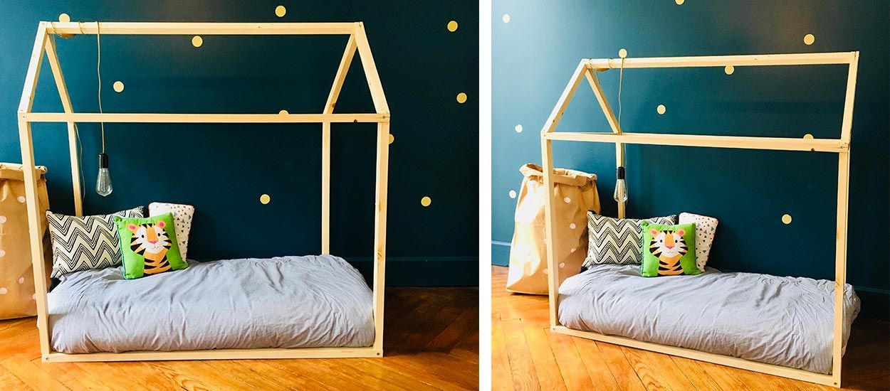 Tuto : Fabriquez un lit cabane en bois pour les enfants