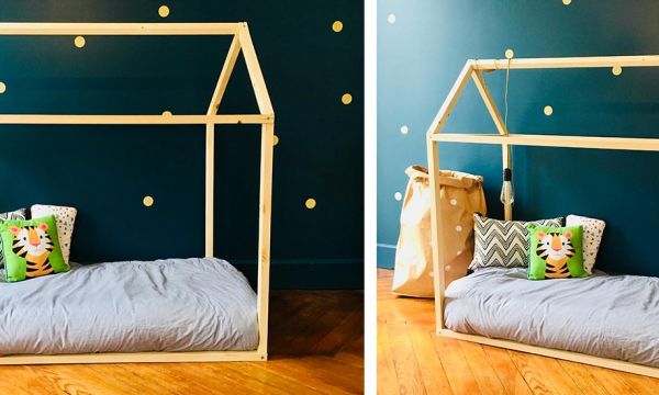 Tuto : Fabriquez un lit cabane en bois pour les enfants