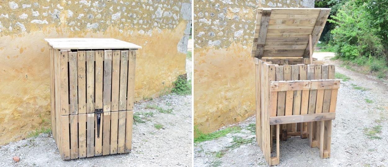 DIY : Fabriquez un composteur en récup' à partir de bois de palette