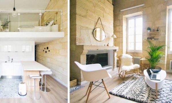 Avant / Après : Une mezzanine baignée de lumière dans cet appartement au cœur du Bordeaux historique