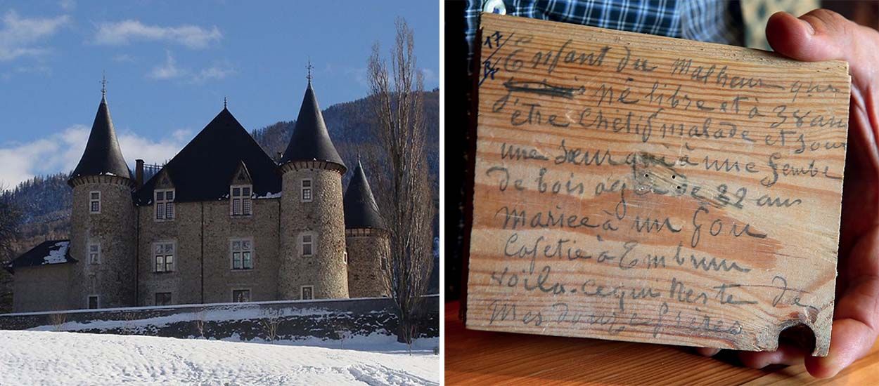 Il y a 120 ans, un menuisier écrivait l'histoire de tout un village sous le plancher de ce château