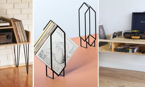 18 meubles tendance pour ranger votre collection de vinyles