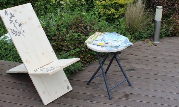 Tuto : Fabriquez un siège de Viking avec une simple planche de bois pour 25 euros