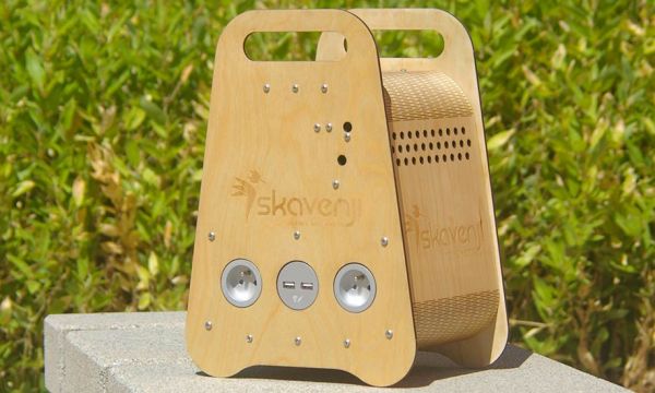 Reliez cette box à un vélo ou un panneau solaire pour fabriquer votre propre énergie