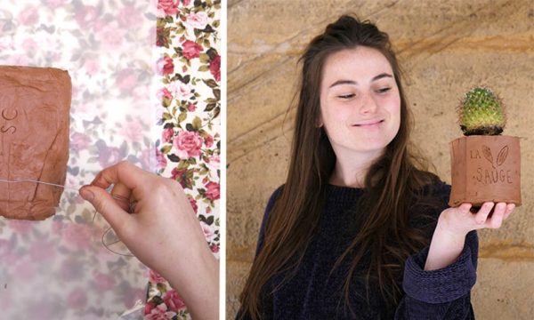 Tuto : Façonnez un pot en argile pour vos succulentes en 30 minutes