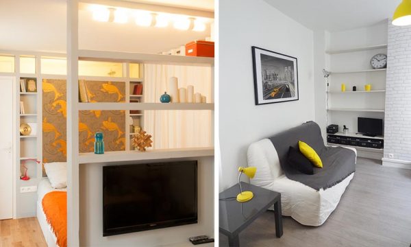 19 idées d'aménagement piquées à des appartements de 20m2 super optimisés !