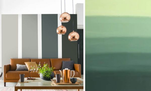 Tuto : Deux techniques pour peindre un dégradé sur un mur