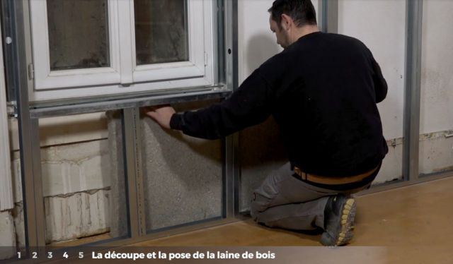 Comment isoler un mur intérieur avec de la laine de verre