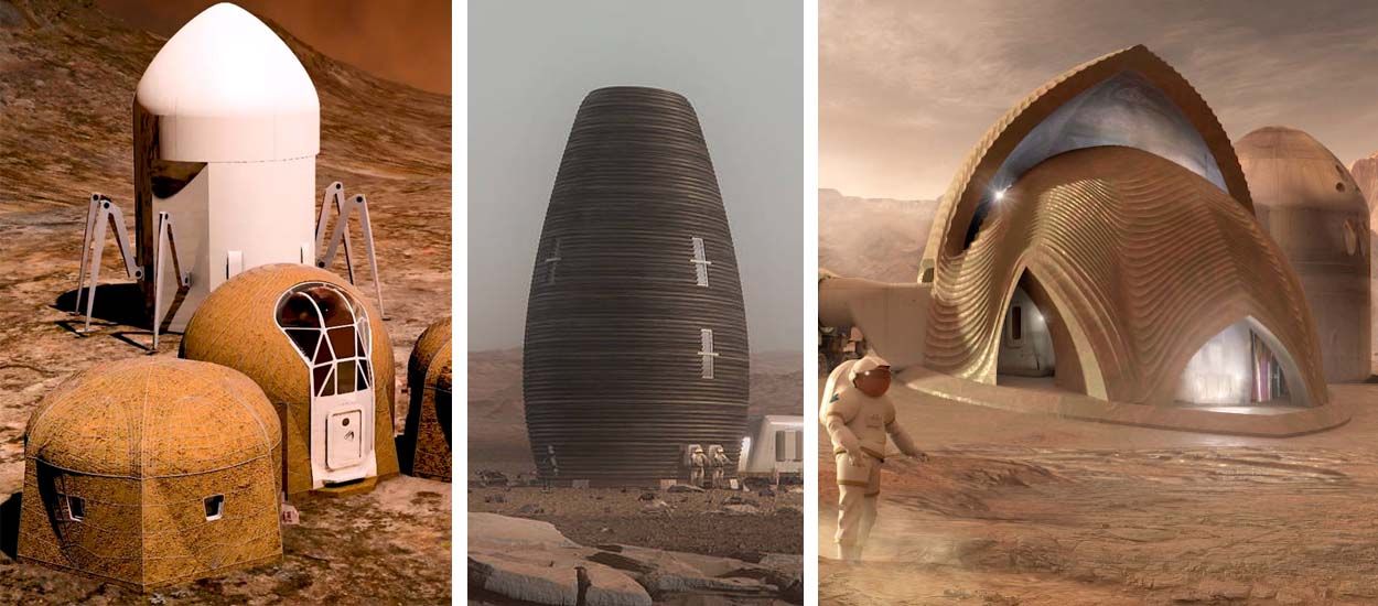 À quoi ressembleront nos maisons sur Mars ? La NASA a voté !