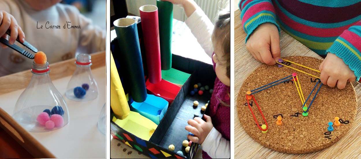 Motricité et Couleur 8 Cadenas et clés Activité de vie pratique Montessori 