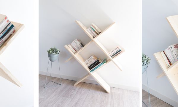 Tuto : Fabriquez votre bibliothèque design pour 20 euros seulement