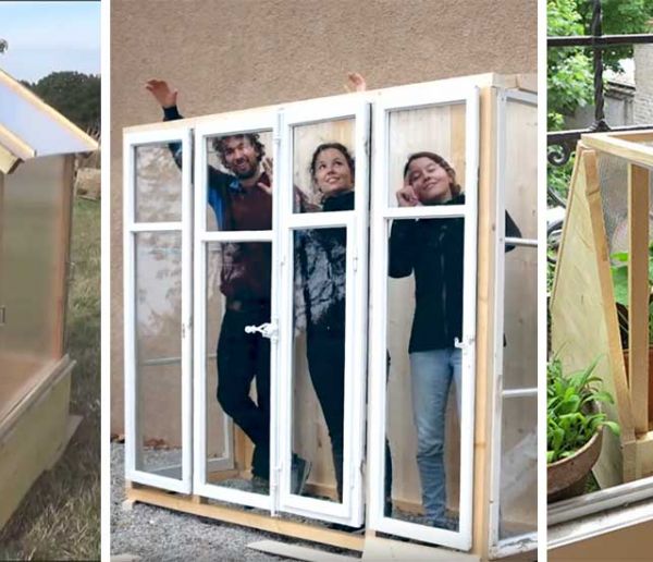 8 tutos pour fabriquer facilement une petite serre dans un jardin ou sur un balcon