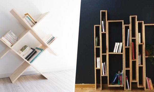 10 tutos faciles et inspirants pour fabriquer votre propre bibliothèque