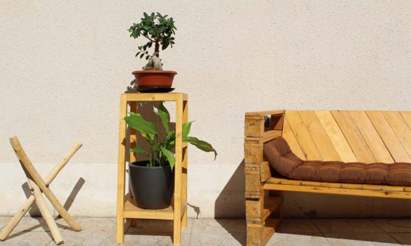 Tuto : Fabriquez un joli support en bois pour mettre en valeur vos plantes