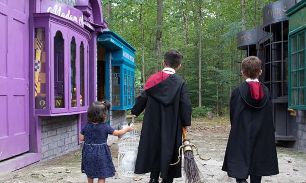 Ces super parents ont recréé le Chemin de Traverse d'Harry Potter pour leur fille !