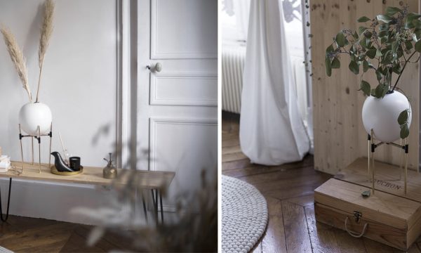 Tuto : Fabriquez un joli support de vase sur pied super tendance !