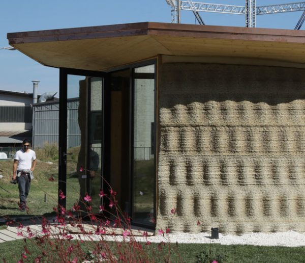 Cette maison écolo en paille est imprimée en 3D et ne coûte que 900 euros !