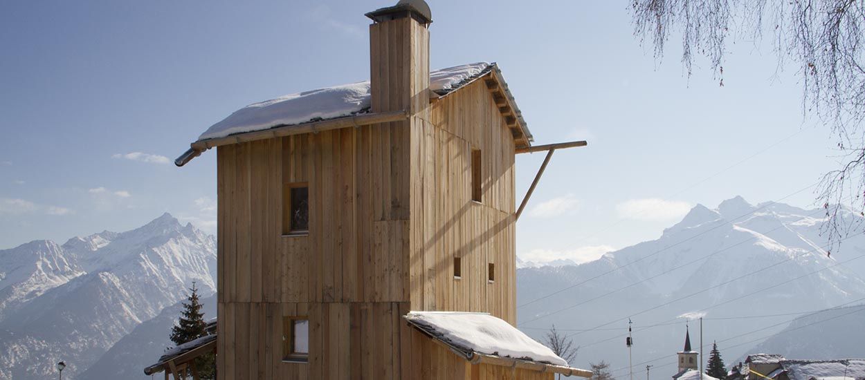 Et si la maison du futur se trouvait à 1750 m d'altitude dans les Alpes ?