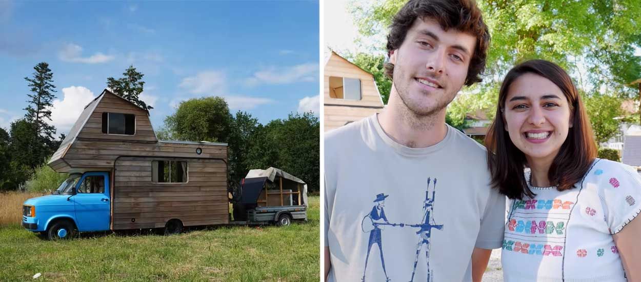 Ce couple a construit sa tiny house pour prendre le chemin de l'autonomie