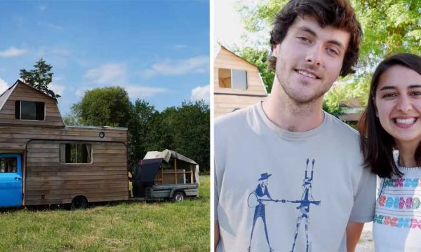Ce couple a construit sa tiny house pour prendre le chemin de l'autonomie
