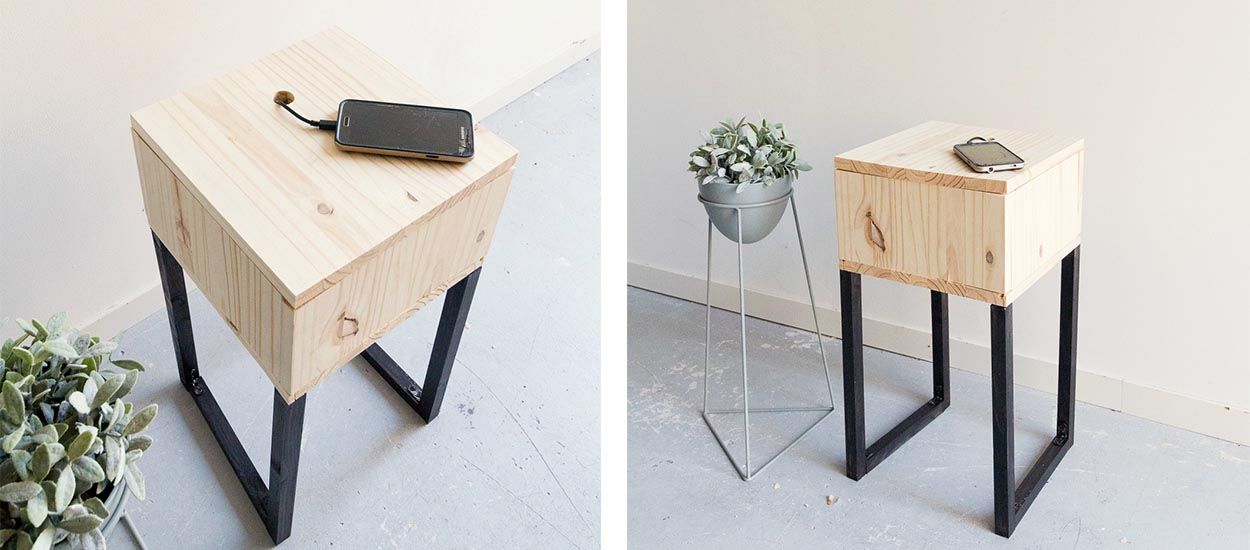 Comment construire un petit meuble qui recherche votre portable ?