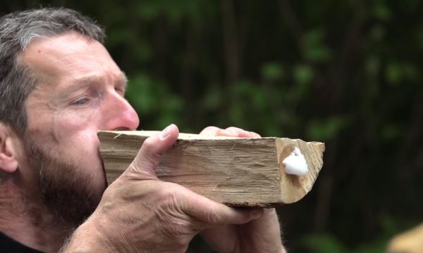 Voici une technique étonnante pour s'assurer que votre bois de cheminée est vraiment sec !