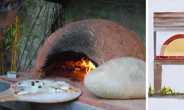 Comment fabriquer un four à pizza au feu de bois dans le jardin ?
