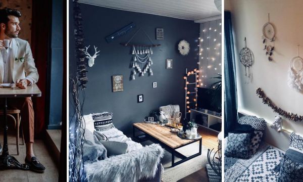 Déco cocooning et néo-bohème : Découvrez l'intérieur chaleureux de l'instagrameur Arnaud