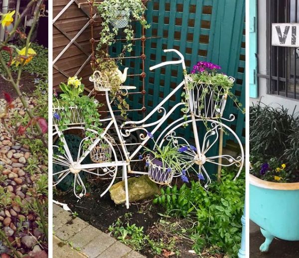 20 idées pour recycler de vieux objets pour la ville et le jardin