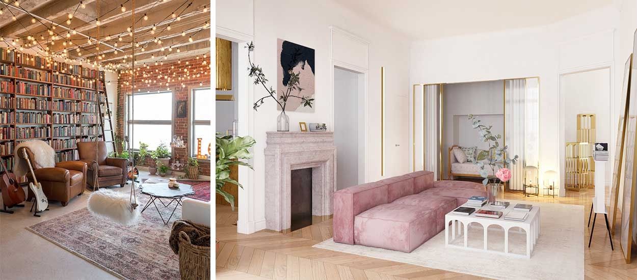 Nos plus belles inspirations pour un salon à la déco moderne et chic :  Femme Actuelle Le MAG